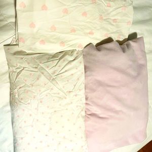 Pottery barn crib sheets